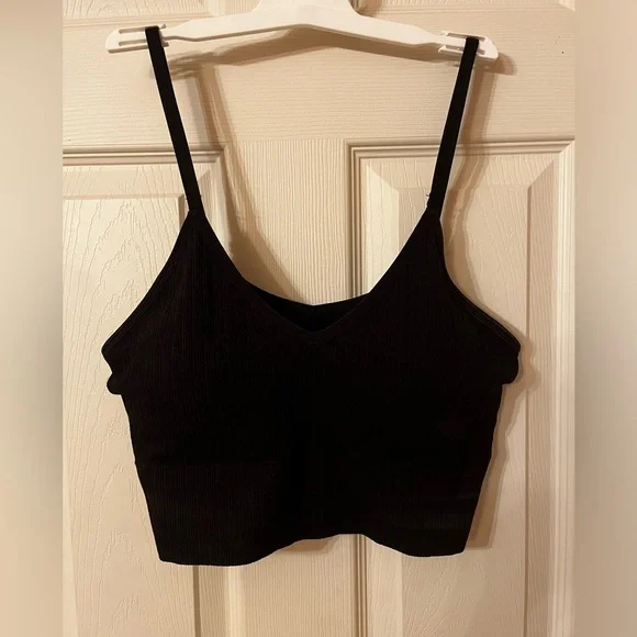 Women’s Brand New Auden Ribbed Longline Bralette - Picture 3 of 5